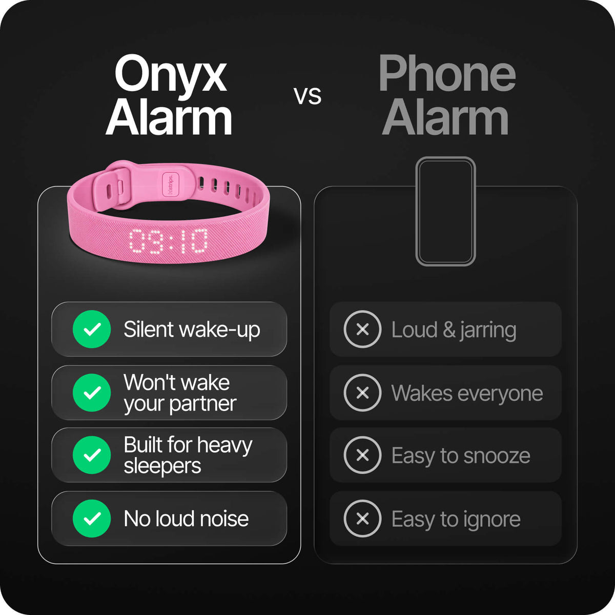 Onyx Vibration Alarm