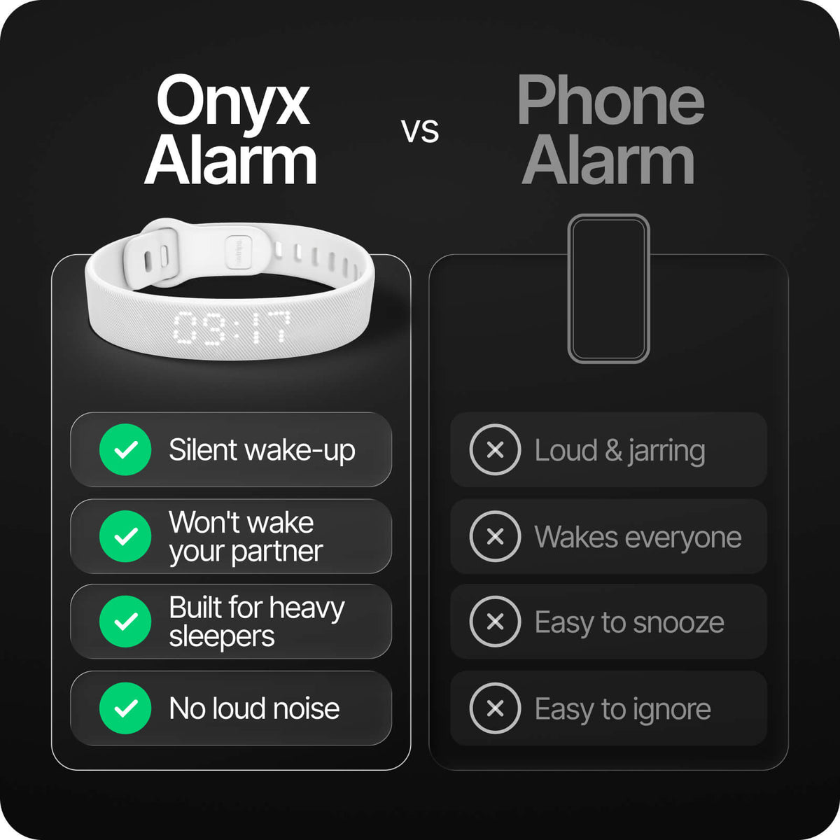 Onyx Vibration Alarm